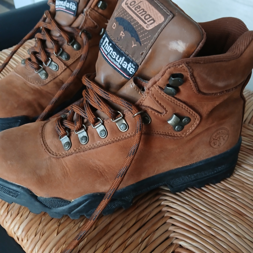 Coleman Tan Leather Men's Boots